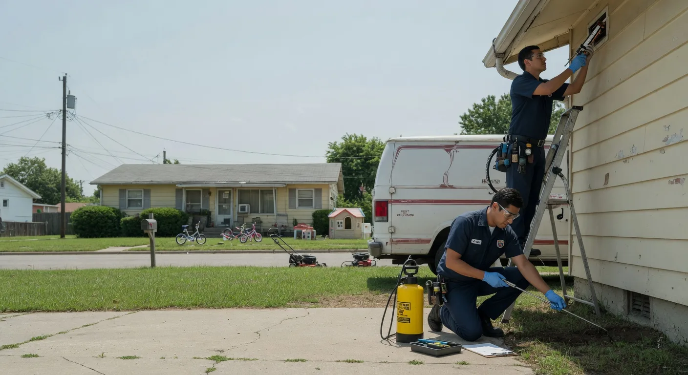 Termite Treatment in Mcloud, OK near me